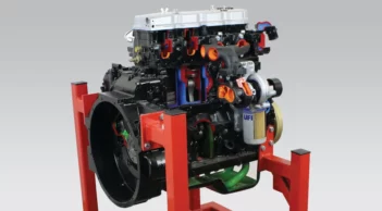 Sectioned HGV Diesel Engine 4-Cylinder Trainer